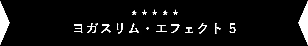 ヨガスリムエフェクト5